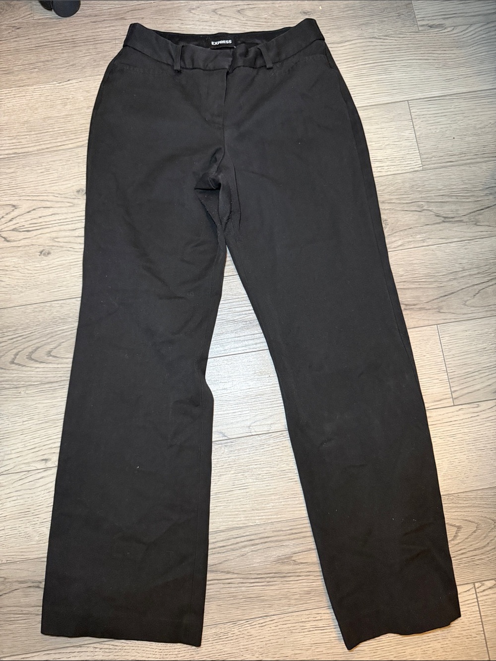 Express Women's Black Slim Tapered 26X29 Dress Business Pants Slacks Size 2